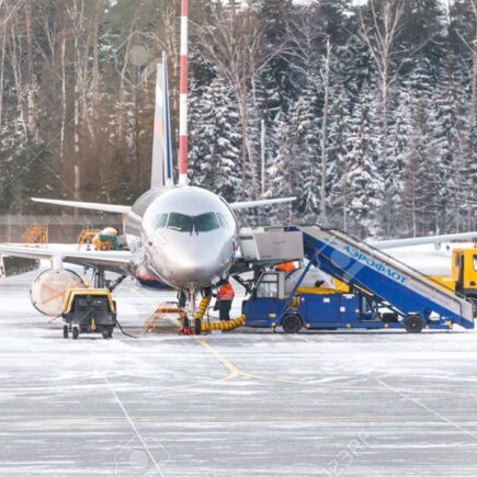 Viaje en avión a Rusia