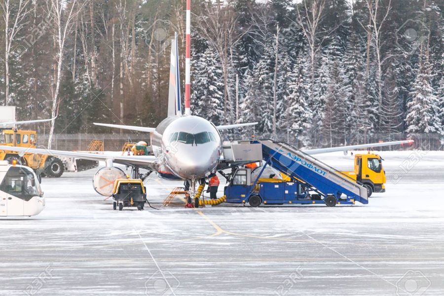 Viaje en avión a Rusia